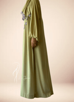 شرشف صلاة فستقي سستة اويا تركي يدوي