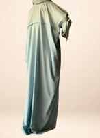 شرشف صلاة سحاب ازرق كروشيه يدوي