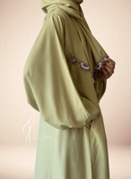 شرشف صلاة فستقي سستة اويا تركي يدوي