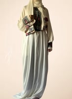 شرشف صلاة سستة منقوش ازرق واخضر