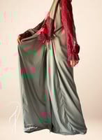 شرشف مرد لف رمادي دانتيل فوشي طرحة منفصلة