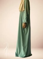 شرشف صلاة سحاب فستقي كروشيه يدوي طرحة منفصلة