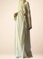 شرشف صلاة لف اوف وايت ابيض بالكروشبه و الورد الاوي...