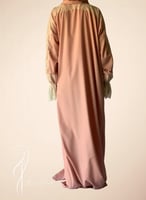 شرشف صغار لف خربزي مع دانتيل طرحة منفصلة