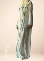 شرشف صلاة لف ابيض بالكروشبه و الورد الاويا الفاخر...