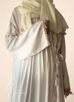 شرشف صلاة لف سكري مزين بالكروشبه الفاخر طرحة منفصل...