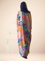 شرشف صلاة لف مخطط احمر