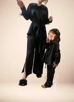 بيجاما ريش اوف وايت ستان حرير