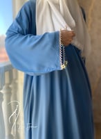 شرشف صلاة لف ازرق بالكروشبه و الورد الاويا الفاخر...