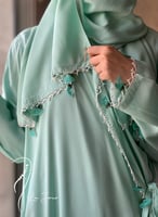 شرشف صلاة لف تفني بالكروشبه و الورد الاويا الفاخر