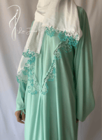 شرشف صلاة سستة تفني فاتح اويا يدوي واويا طرحة منفص...