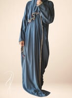 شرشف صلاة لف أخضر فاتح بالورد الاويا تركي فاخر