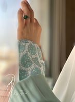 شرشف صلاة باتيك تفني واخضر سستة