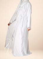 شرشف صلاة لف ابيض بالاويا الفاخر من لاجور