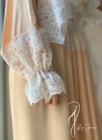 شرشف صلاة خربزي سستة دانتيل حزام