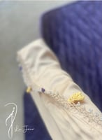 شرشف صلاة لف بيج ستان مزين بالكوشي اليدوي و الطرحة...