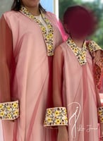 فستان كيمونو للأطفال مطرز