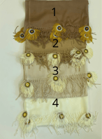 طرحة بكروشيه طاووس اويا تركي