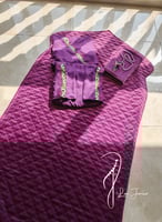 شرشف صلاة لف بنفسجى اويا فاخر و انيق