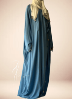 شرشف صلاة لف أزق كروشيه يدوي طرحة منفصلة مثل الروب