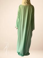 شرشف صلاة لف مرد كروشيه فاخر اخضر فستقي طرحة متصلة