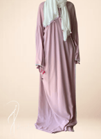 شرشف صلاة لف وردي بصلي فاتح بالكروشيه و الورد