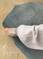 2235020 شرشف صلاة باتيك سماوي سستة