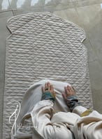 شرشف صلاة باتيك بيج و باستيل سستة.