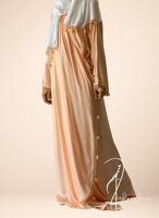 شرشف صلاة لف خربزي كروشيه يدوي طرحة منفصلة