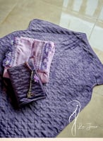 شرشف صلاة لف بنفسجى و ورد الاويا المميز