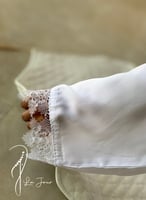 شرشف صلاة لف ابيض ستان اويا من لاجور