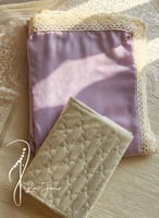 شرشف صلاة قطن بارد مربع مثل الملاية بنفسجي من لاجو...