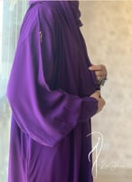 شرشف سادة موف بنفسجي سستة