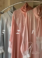 شرشف صلاة سستة منقط دانتيل 2025