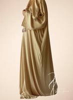 شرشف صلاة اويا ورد موف سحاب بيج طرحة مثبتة