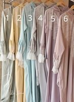 شرشف صلاة سستة رايون دانتيل عدة ألوان (حبة واحدة)