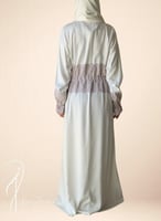 شرشف صلاة اوف وايت سستة دانتيل حزام من لاجور