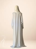 شرشف صلاة سستة أبيض مع أويا فوشي