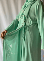 شرشف صلاة لف تفني بالكروشبه و الورد الاويا الفاخر...