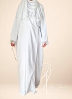 شرشف صلاة لف ابيض بالاويا الفاخر من لاجور