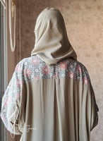 شرشف صلاة لف رسم باتيك لف زيتي أخضر باستيل الطرحة...