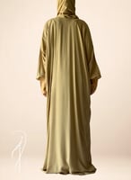 222501 شرشف صلاة باتيك بيج و برتقالي سستة