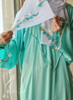 شرشف صلاة سحاب تفني مزين بالاويا