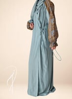 شرشف صلاة لف رسم باتيك أزرق باستيل من لاجور