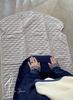 2235030 شرشف صلاة باتيك ازرق غامق سستة