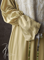 شرشف صلاة خمار اخضر بالدنتال الابيض و مع شنطة من ل...