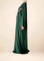 شرشف صلاة سستة اويا أحمر و أخضر زرعي