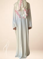 شرشف صلاة سستة أبيض مع أويا فوشي