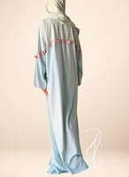 شرشف صلاة سستة تفني مزين بالكروشيه