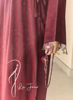 شرشف صلاة لف عودي مزين بالاويا الفاخر من لاجور